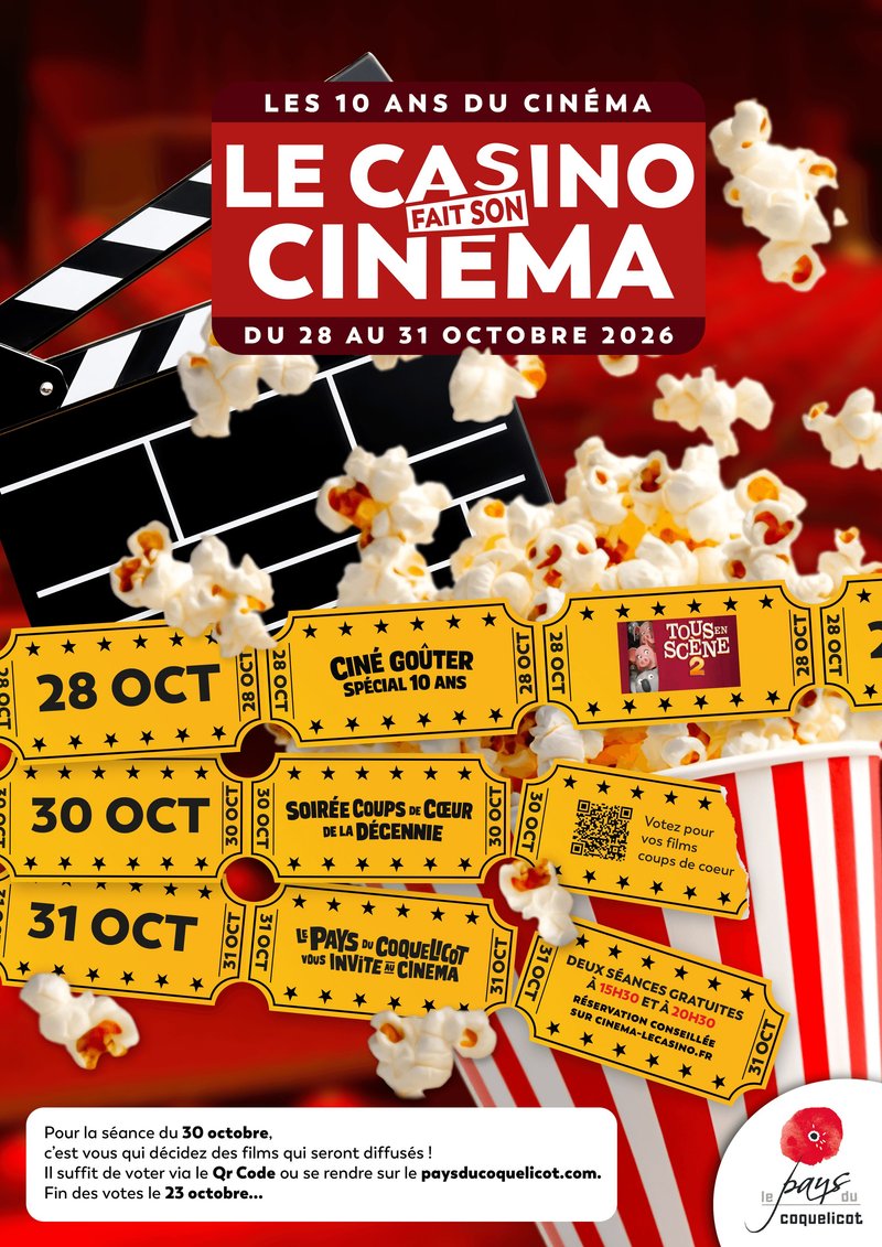 Soirée 10 ans du cinéma Le Casino