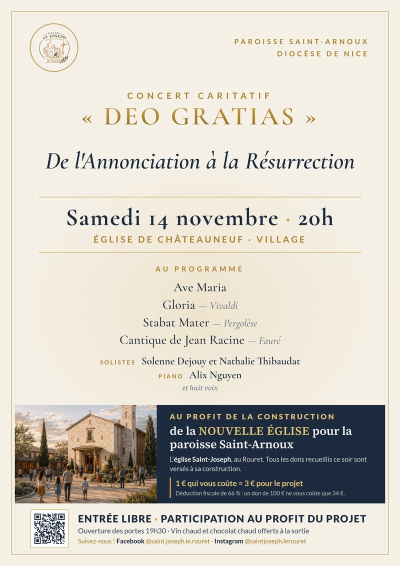 Concert Deo Gratias