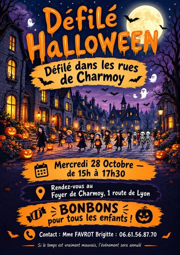 Défilé Halloween - Charmoy