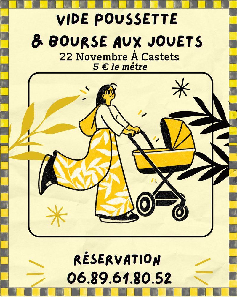 Vide poussette et bourse aux jouets