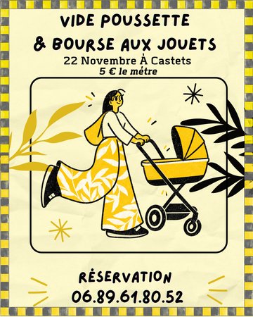 Vide poussette et bourse aux jouets