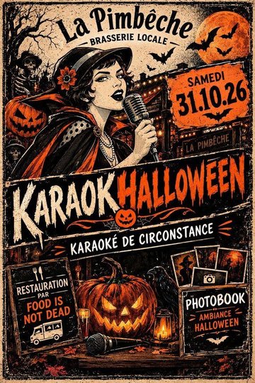 Karaok'Halloween à la Pimbêche