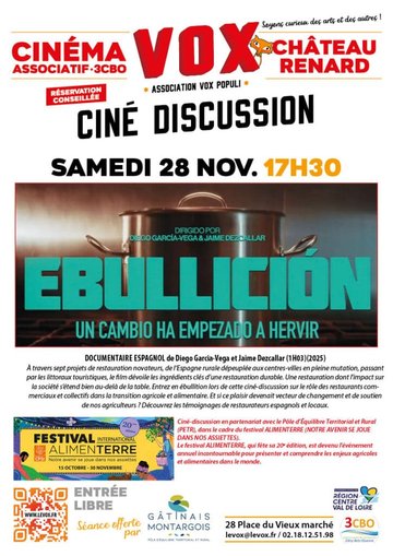 Ciné discussion : Ebullicion !