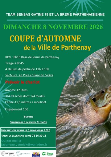 Concours de pêche d'automne