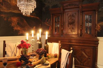 Cuisine à la chandelle : un dîner d'Halloween à Bordeaux