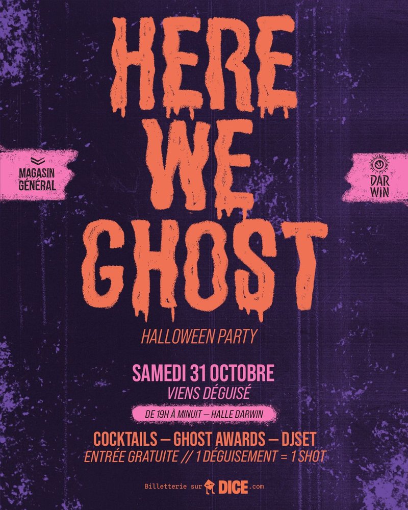 HERE WE GHOST · HALLOWEEN PARTY À DARWIN