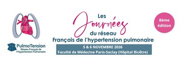 Les Journées du réseau français de l'hyper tension pulmonaire : Actualités 2026