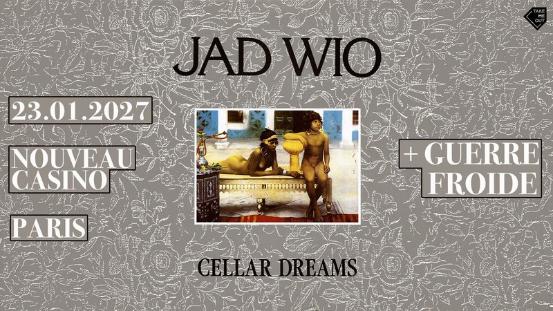 Take Me Out :  Jad Wio + Guerre Froide en concert à Paris !