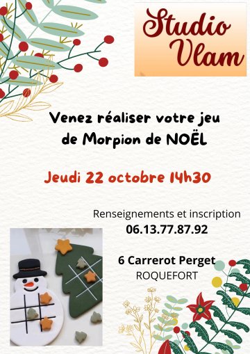 Atelier : Morpion de Noël