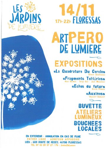 Artpéro de Lumière – Les Jardins de Lumière