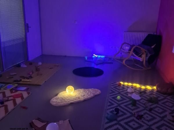 ATELIER SNOEZELEN AVEC AMANDINE