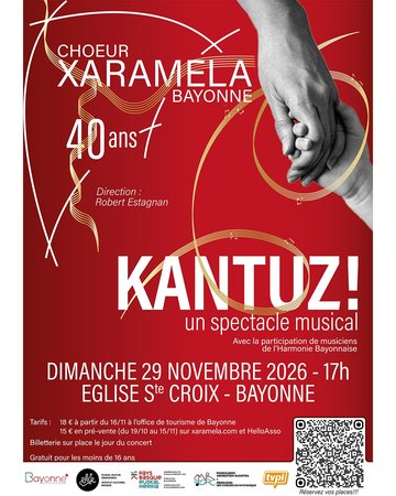 Choeur Xaramela : Kantuz ! Un spectacle musical