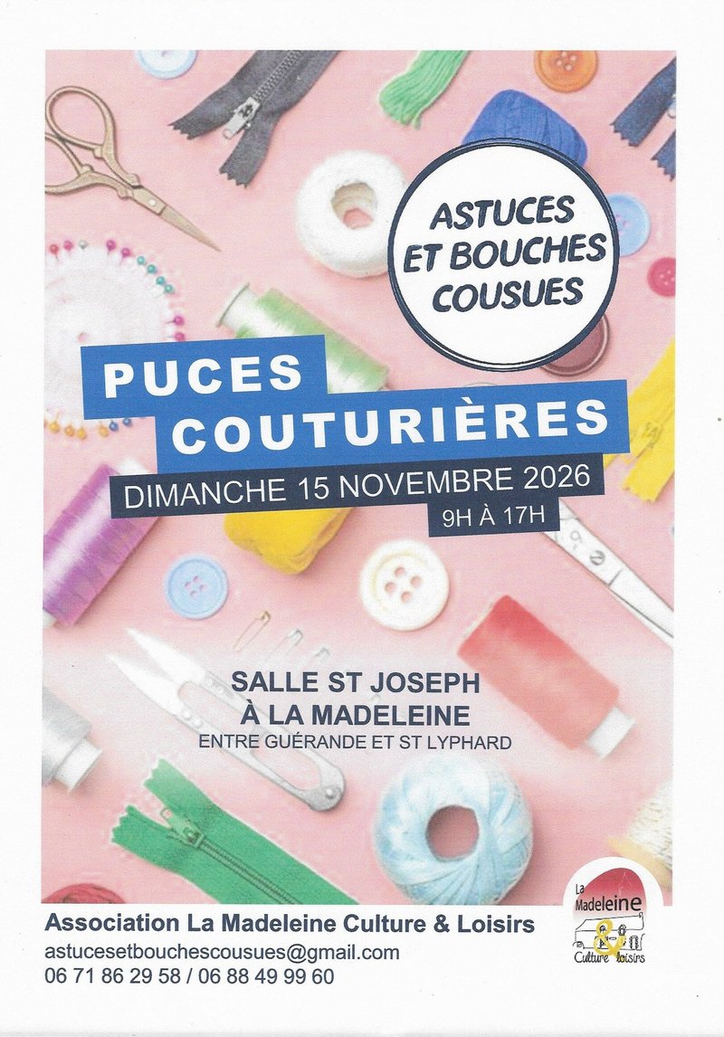 Les Puces couturières de La Madeleine
