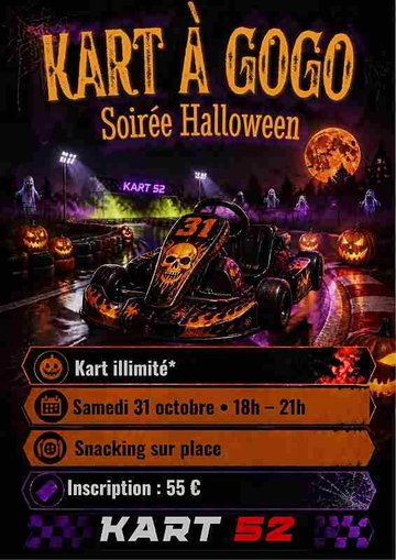 Kart à gogo : soirée Halloween
