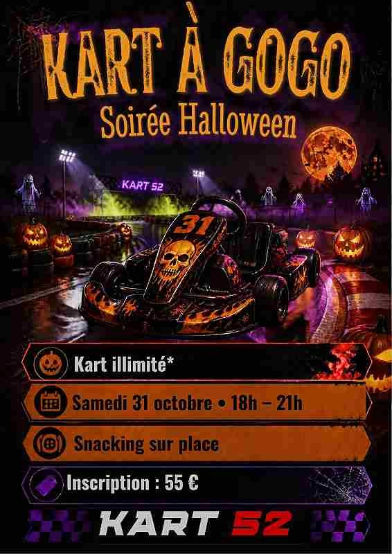 Kart à gogo : soirée Halloween