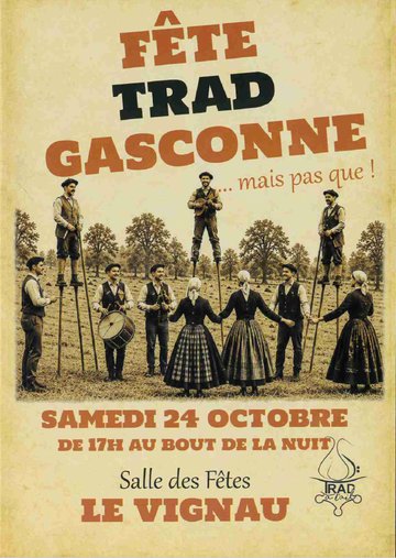 Fête trad et gasconne
