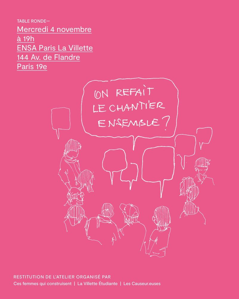 Ces femmes qui construisent : on refait le chantier ensemble ?