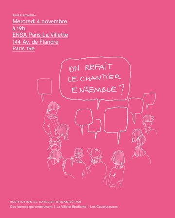Ces femmes qui construisent : on refait le chantier ensemble ?