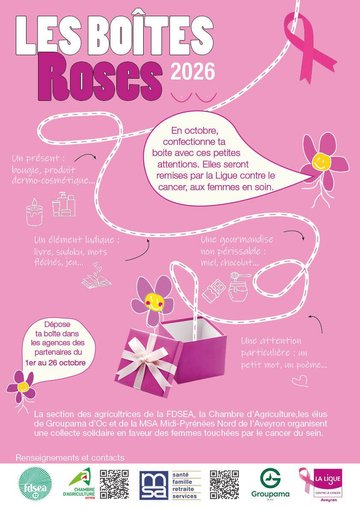 Les boites roses