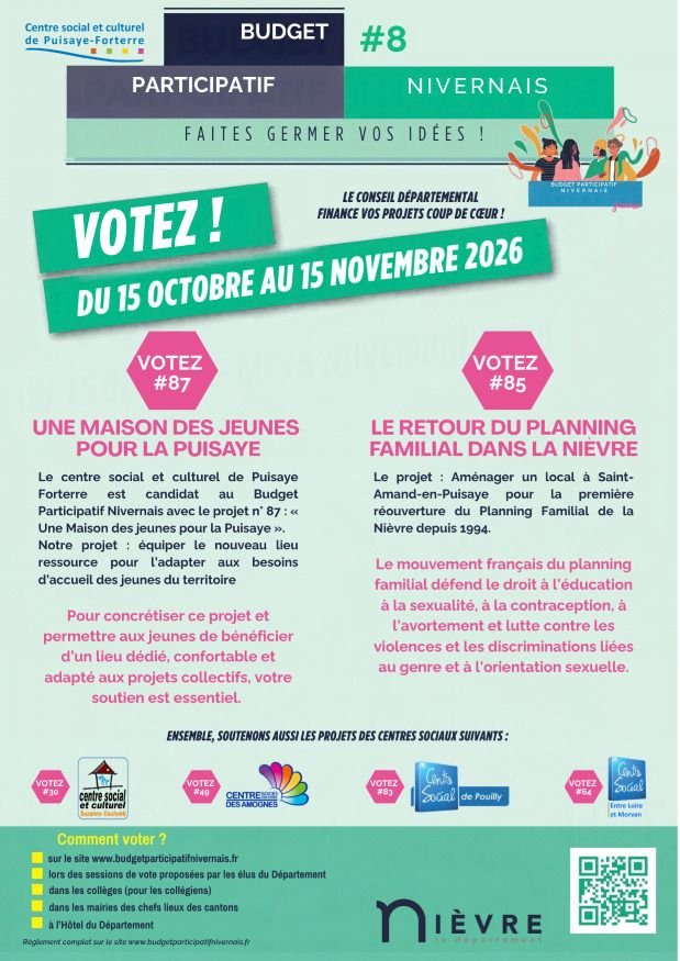 Budget participatif nivernais, c'est parti !