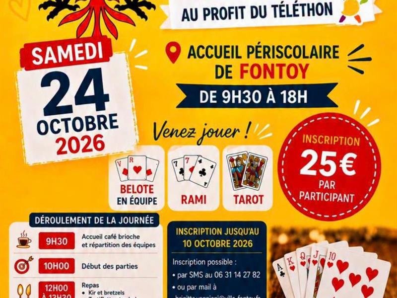 Défi Cartes au profit du Téléthon