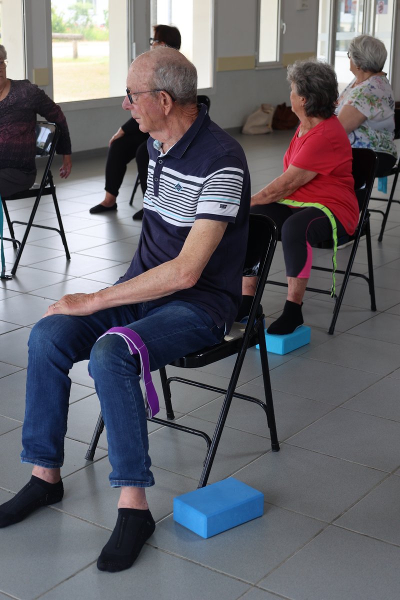 Découverte gratuite de la gym sur chaise