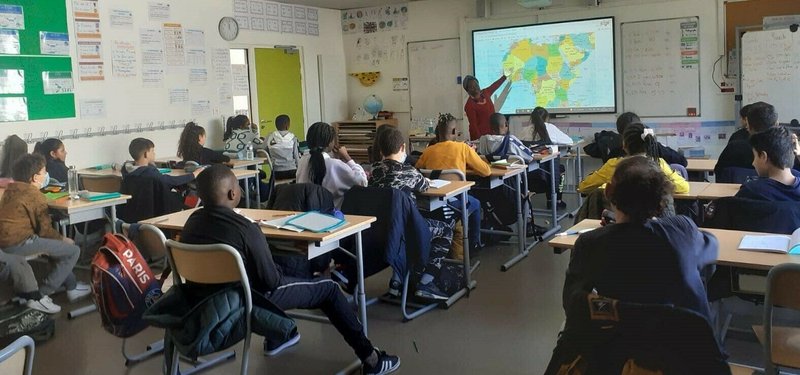 Festival de l’Éducation Interculturelle de Saône et Loire avec Virginie Mouanda