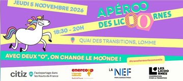 Apéro des Licornes : rencontrez les acteurs de la transition écologique et solidaire | 5 novembre