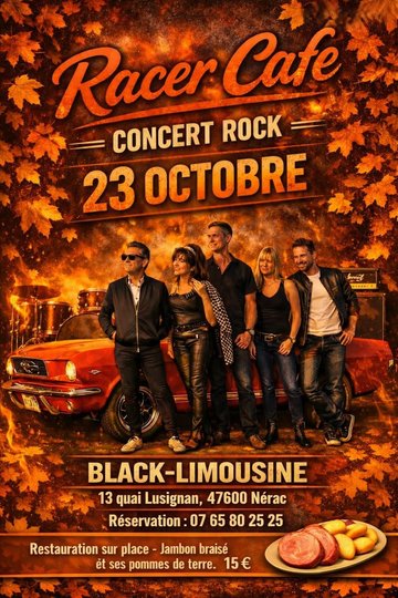 Black Limousine en concert au Racer Café
