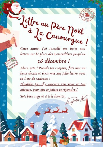 LA BOITE AUX LETTRES DU PÈRE NOËL : LA CANOURGUE