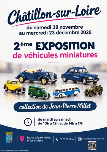 Exposition de véhicules miniatures : 2 ème édition