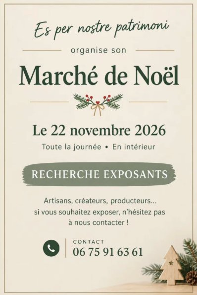Marché de Noël à Trespoux-Rassiels
