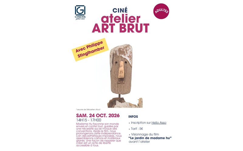 Ciné-atelier art brut