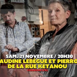 Claudine Lebegue et Pierrot de la Rue Ketanou