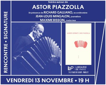 Soirée autour d'Astor Piazzolla
