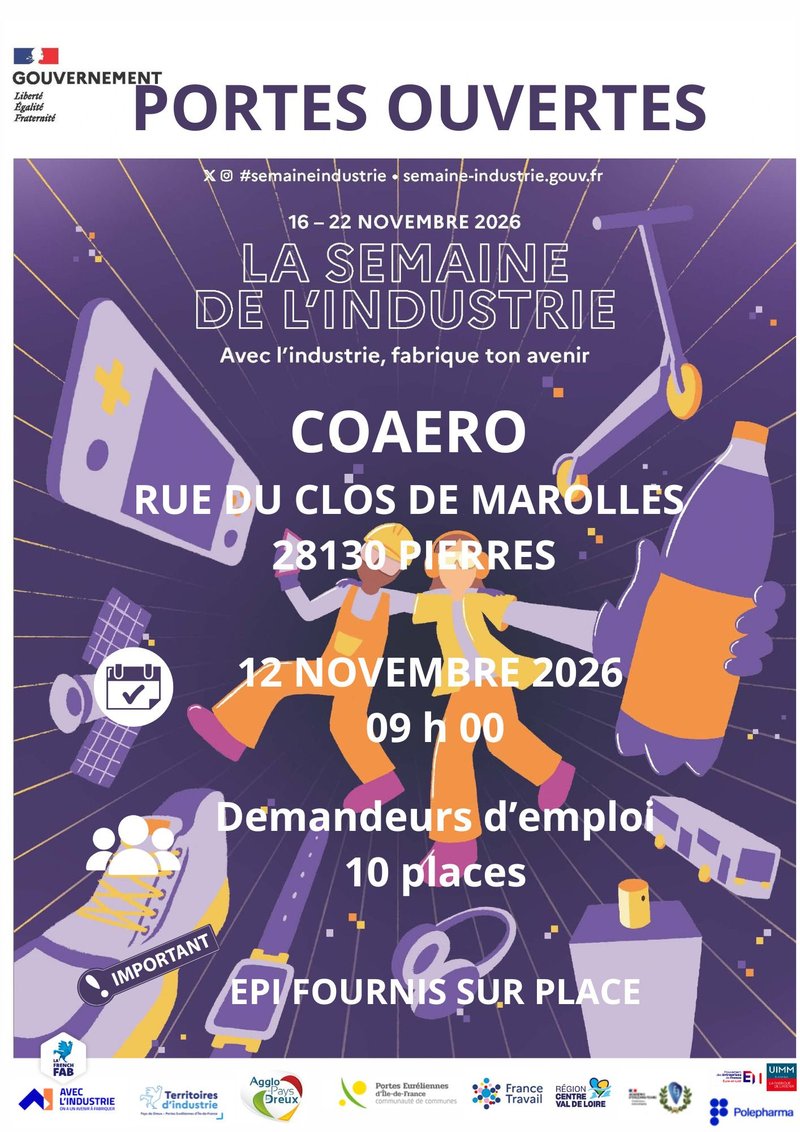 PORTES OUVERTES COAERO
