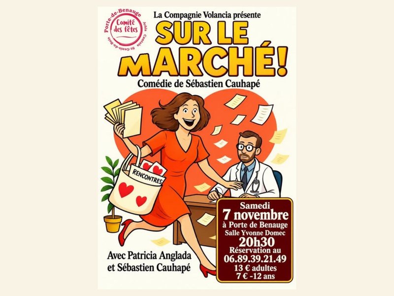 Pièce de théâtre "Sur le marché"