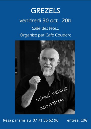 Soirée contes avec Michel Galaret