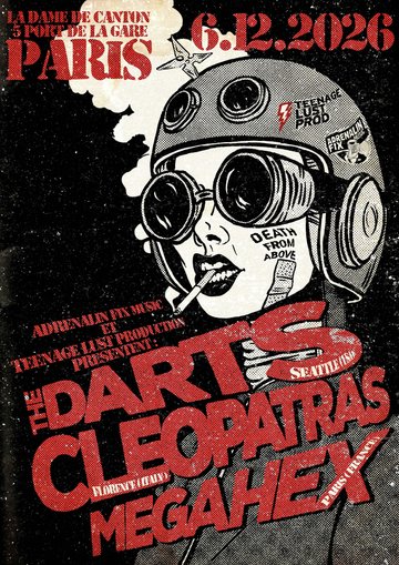 The Darts x The Cleopatras x Megahex