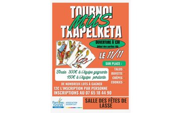 Tournoi de mus (jeu de cartes du Pays Basque)