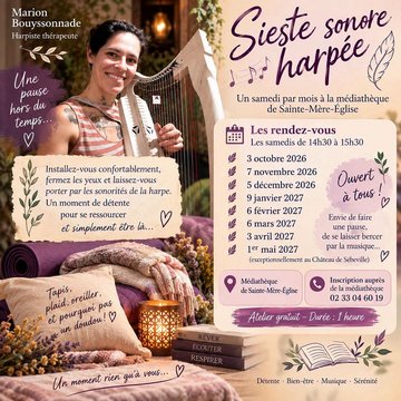Sieste sonore harpée