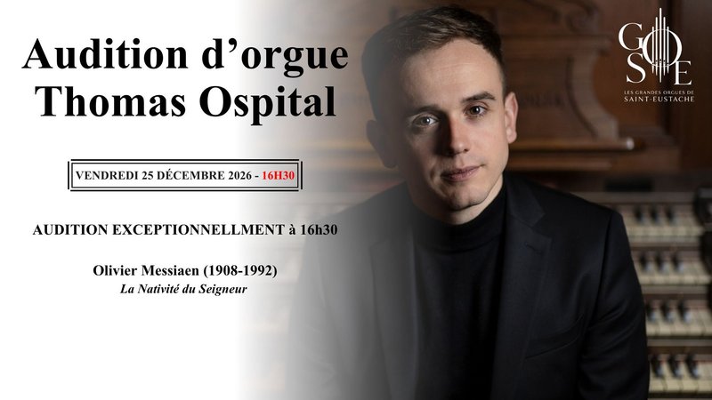 Audition d'orgue de Thomas Ospital