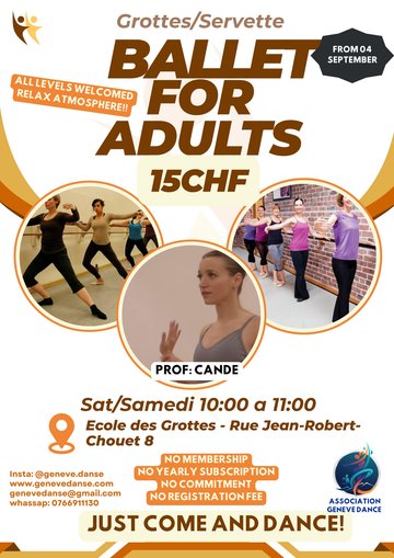 Ballet pour adultes - Tous Niveaux