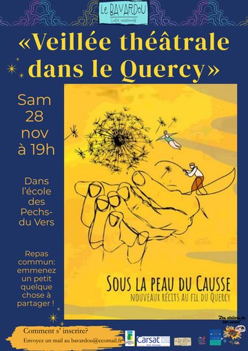 Veillée théâtrale dans le Quercy