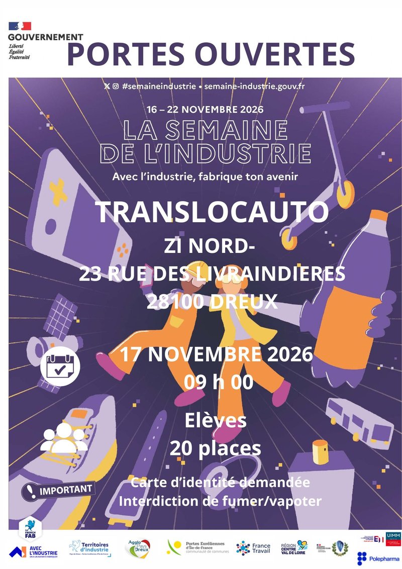 Portes Ouvertes TRANSLOCAUTO