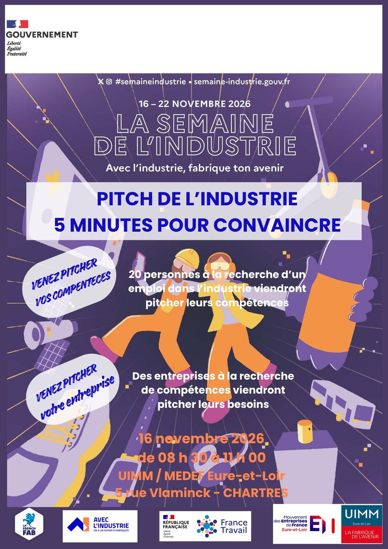 PITCH DE L'INDUSTRIE