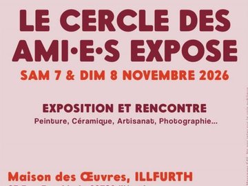 Le cercle des ami.e.s expose
