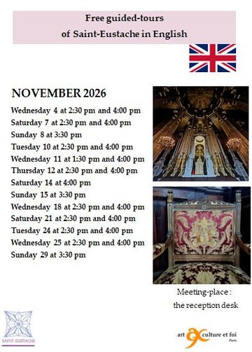 Visites guidées en anglais