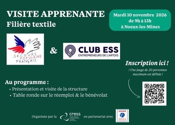 Filière textile et ESS : découvrez les initiatives de réemploi du Secours Populaire | 10 novembre