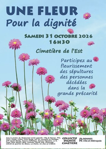 Une fleur pour la dignité
